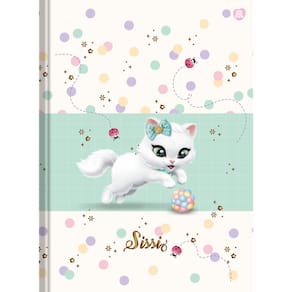 Caderno Brochura Pequeno 1/4 SISSI 80 Folhas – São Domingos