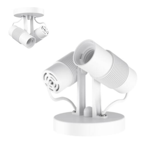 imagem-Spot Basic 2Xe27 Branco Avant