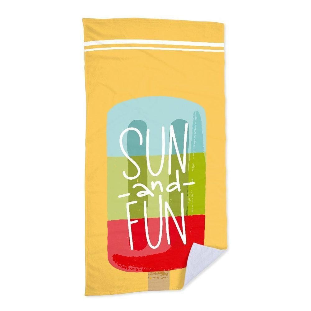 Toalha De Praia Picolé Sun Fun