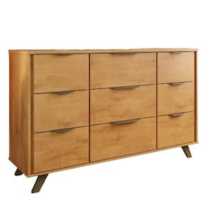 Cômoda Buffet Olimpia 9 Gavetas MDF - Móveis Europa