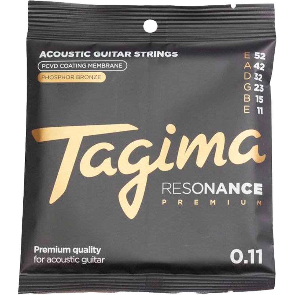 Encordoamento para Violão .011-.052 Resonance Premium Tagima