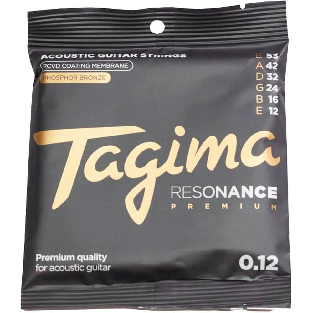 Encordoamento para Violão .012-.053 Resonance Premium Tagima