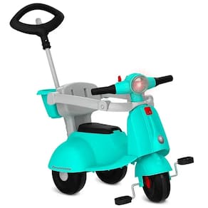 Triciclo Banderetta Bandeirante Passeio  Pedal - 1247  Turquesa