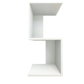 Mesa De Cabeceira S 30x30x65cm Nude