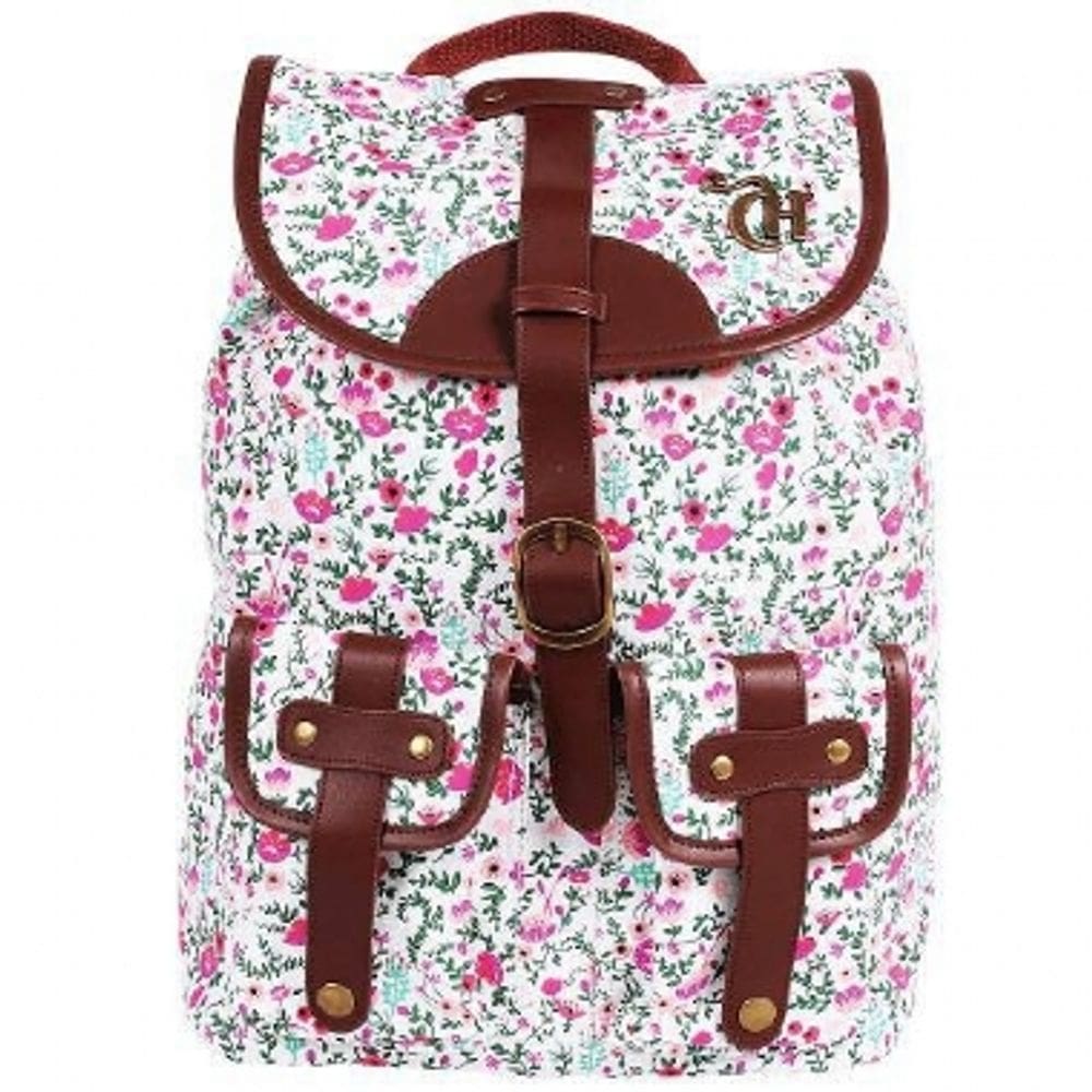 Mochila de Costas Capricho Liberty White Floral Ref: 48921 DMW