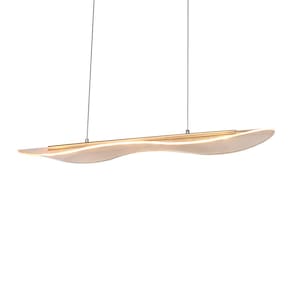 Lustre Pendente Nitrolux ACR-001D Dourado Led Bivolt