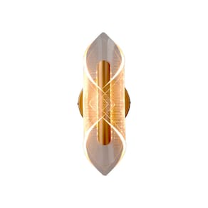 Arandela Nitrolux ALA-001 Dourada Led Bivolt