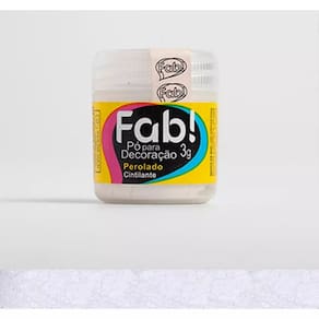 Corante Cintilante Para Decoração de Bolo Docinhos Sobremesas Comestíveis Fab 3 Gramas Perolado