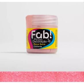 Corante Cintilante Para Decoração de Bolo Docinhos Sobremesas Comestíveis Fab 3 Gramas Rosa Seco