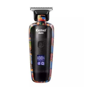 Aparador De Cabelo Kemei Max5090 Para Homens Barba Profissional Máquina De Corte Barbeador Elétrico
