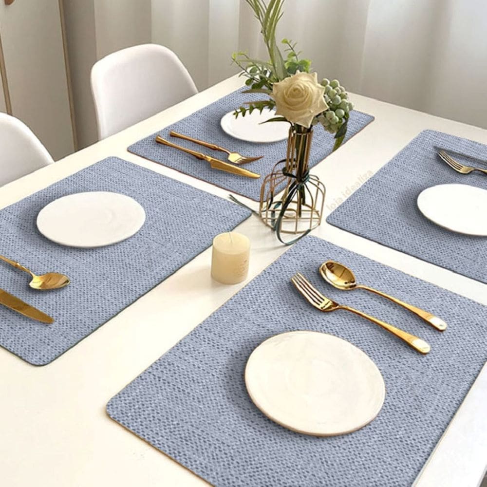 4 Jogo Americano Florença Aze Impermeável Limpa Fácil Pvc