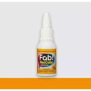 Corante Para Chocolate 25g Profissional de uso Universal Neocolor Fab! Laranja