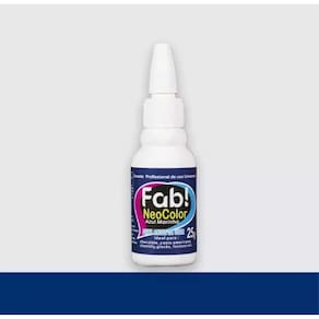 Corante Para Chocolate 25g Profissional de uso Universal Neocolor Fab! Azul Marinho