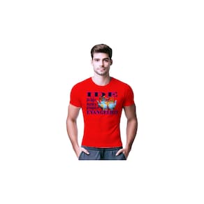 Camisetas Vermelha de Poliester Para Evangelismo