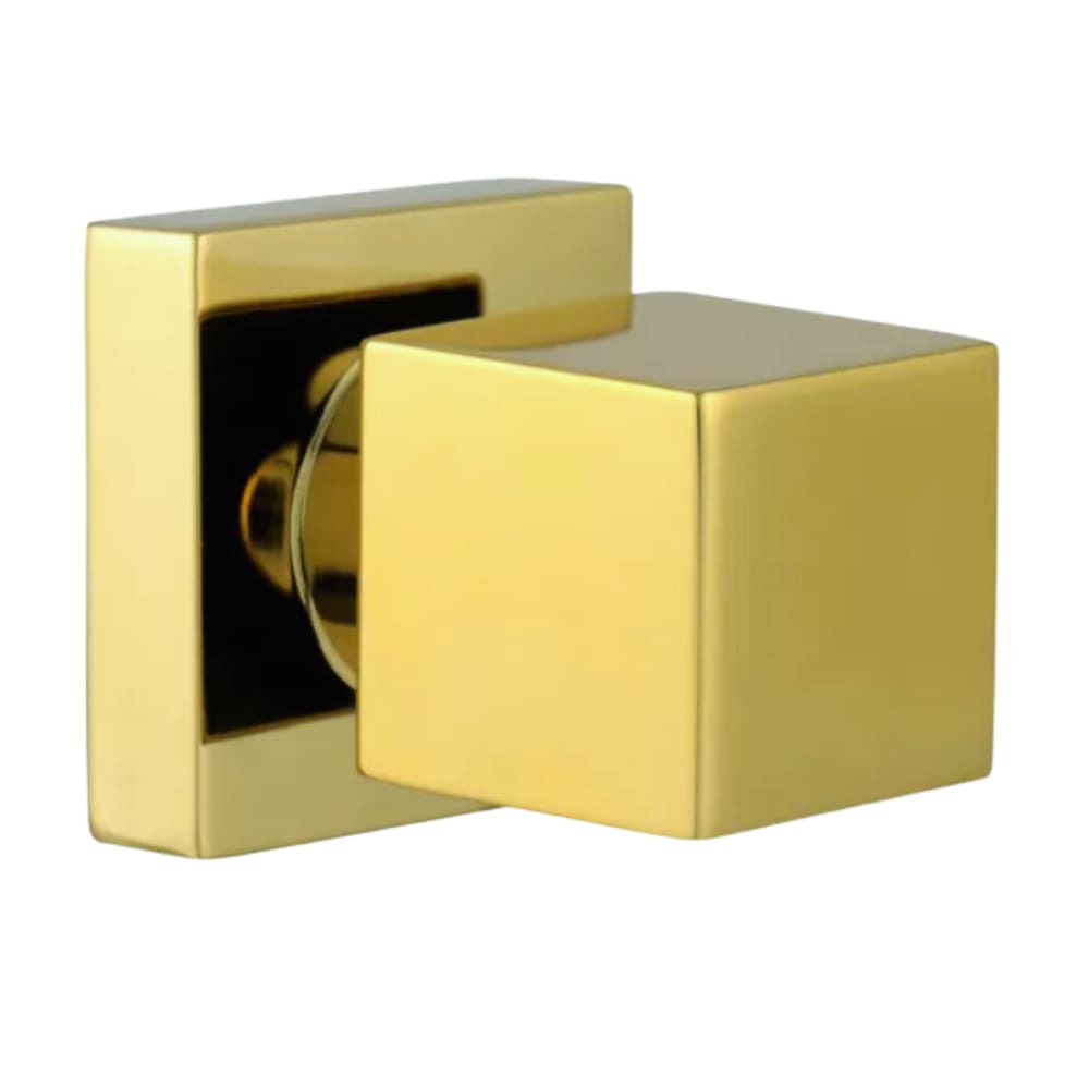 Acabamento Quadrado Dourado Registro Base Deca PressãoGaveta