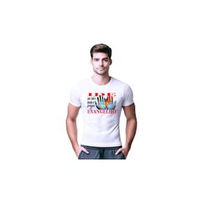 Camisetas de Poliester Branca Para Evangelismo