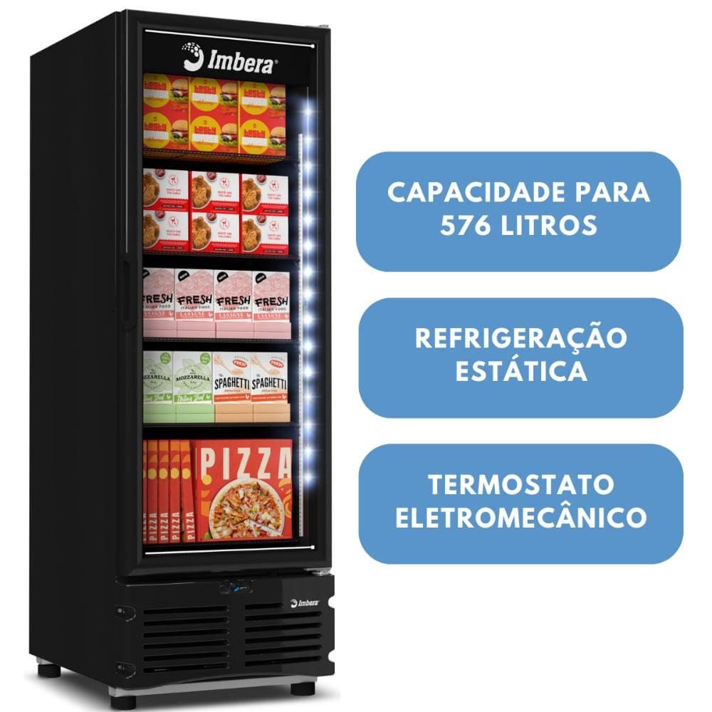 Freezer Vertical Tripla Ação 576L Porta | Casas Bahia