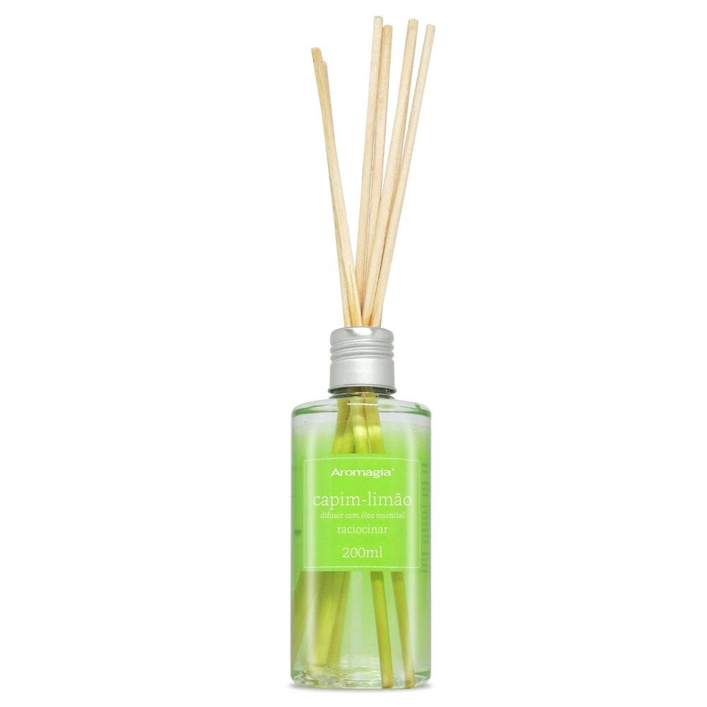 Difusor De Ambiente Vareta Wnf - 200 Ml - Capim Limão
