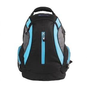 Mochila Generation Boys Sports 11031 Azul e Preta DMW