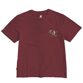 Camiseta Element The Chase SM25 Masculina Vinho