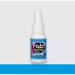 Corante Para Chocolate 25g Profissional de uso Universal Neocolor Fab! Azul