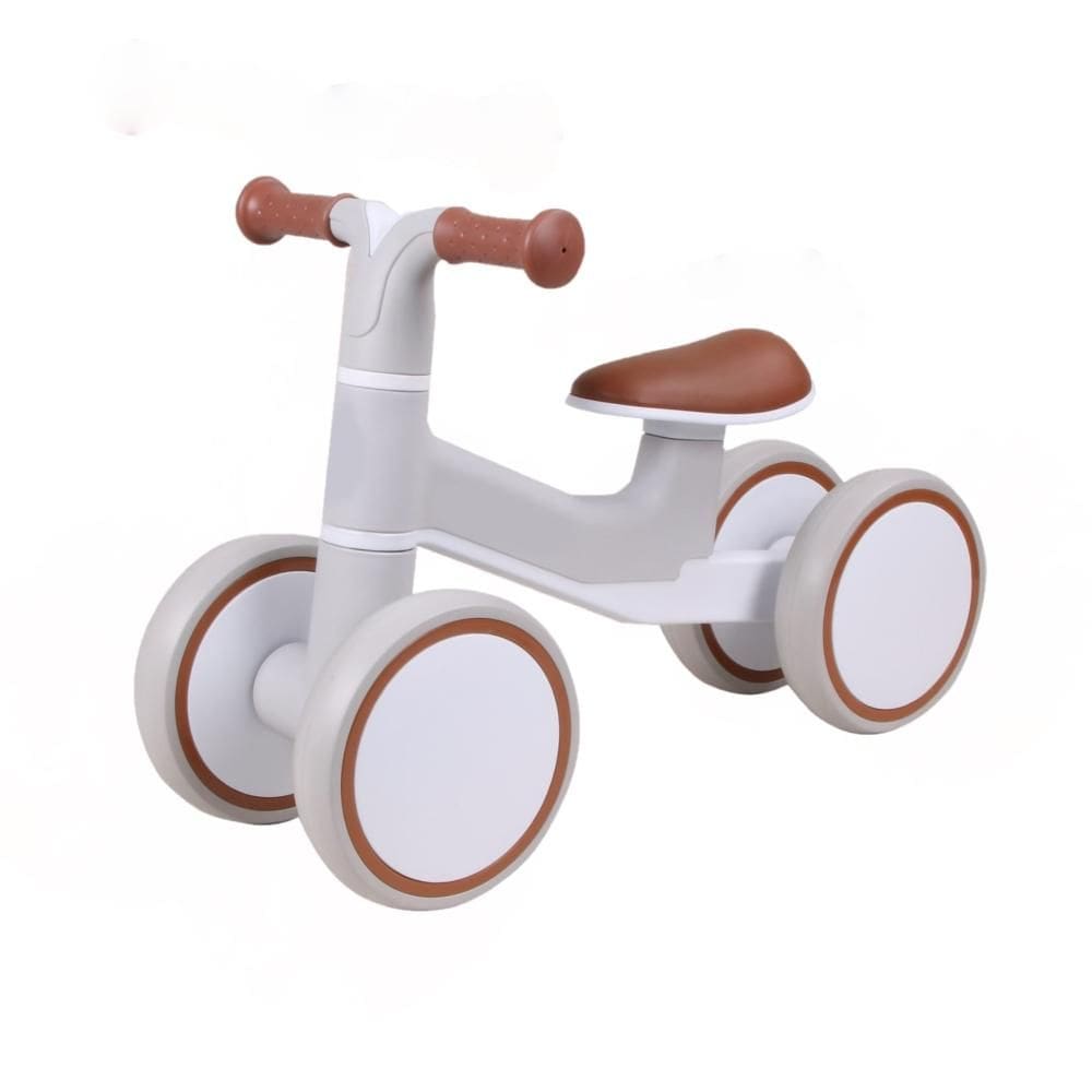 Bicicleta de Equilíbrio E-Lite Rider White Grey Premium Baby