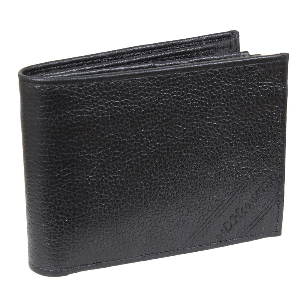 Carteira em Couro Preto DH Couros 37241