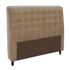 Cabeceira Para Cama Box Solteiro 140 cm Ana Bege Suede - Estopar