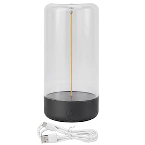 Luminaria Lampada Filamento Magnetica Minimalista Moderna Decorativa Touch 3 Niveis Desktop