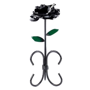 Porta Velas Votiva e Palito Rosa Metal 30cm - Escolha a Cor