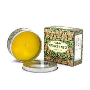 Vela Aromática Lata Indiana Goloka Vegano - Escolha o Aroma