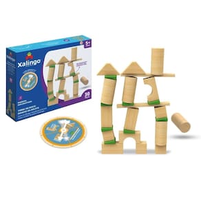 Brinquedo Torre Em Risco Desafio Da Roleta 30 Pçs