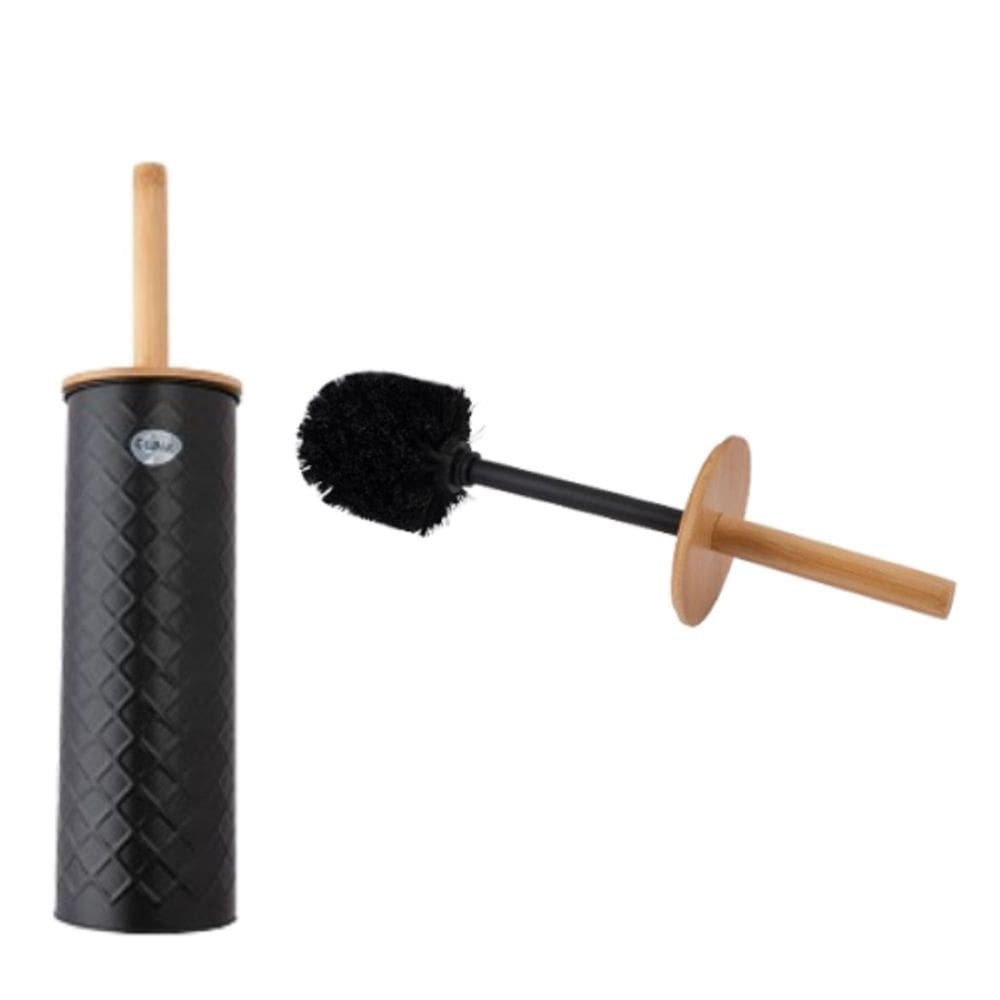 Escova Sanitaria De Bambu Clink Para Banheiro 38,5 X 9,5cm