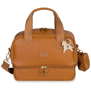 Frasqueira Térmica Masterbag Vicky Cavalinho Lisa Caramelo
