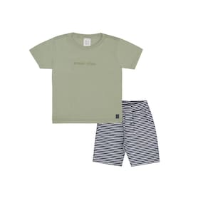 Conjunto Infantil Menino Manga Curta Pulla Bulla Ref. 50678