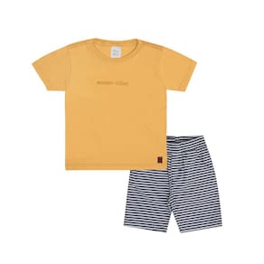 Conjunto Infantil Menino Manga Curta Pulla Bulla Ref. 50678