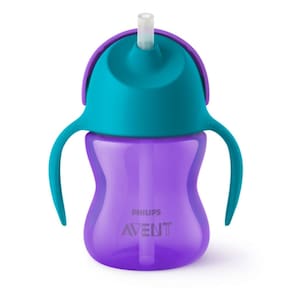 Copo Dino com Canudo 200ml Roxo - Philips Avent