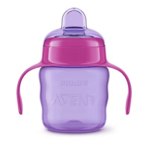 Copo Easy Sip 200ml com Alça Rosa - Philips Avent
