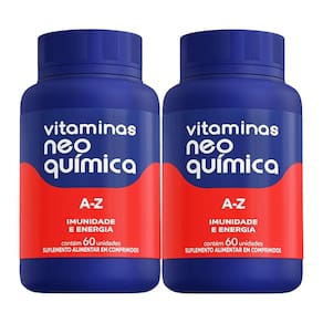 Kit 2 und Vitaminas Neo Química AZ c/ 60 cpr
