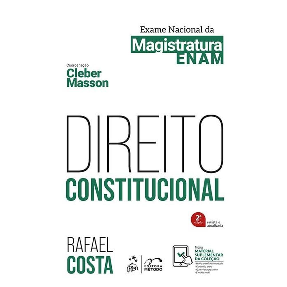 Direito Constitucional Exame Nacional Da Magistratura
