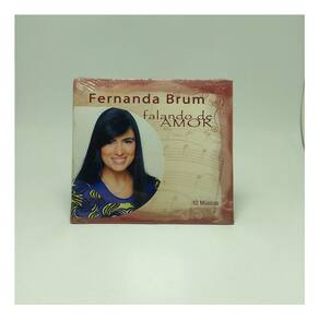 Cd Fernanda Brum - Falando De Amor Digipack