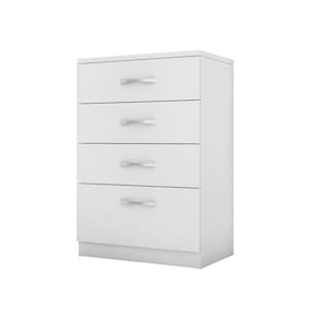 Cômoda P/ Roupas Quarto Casal/Solteiro 4 Gavetas Astral