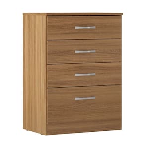 Cômoda P/ Roupas Quarto Casal/Solteiro 4 Gavetas Astral