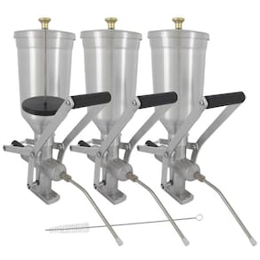 Kit 3 Doceira de Churros 1 Litro com Contrapeso (Recheadeira de Churros)