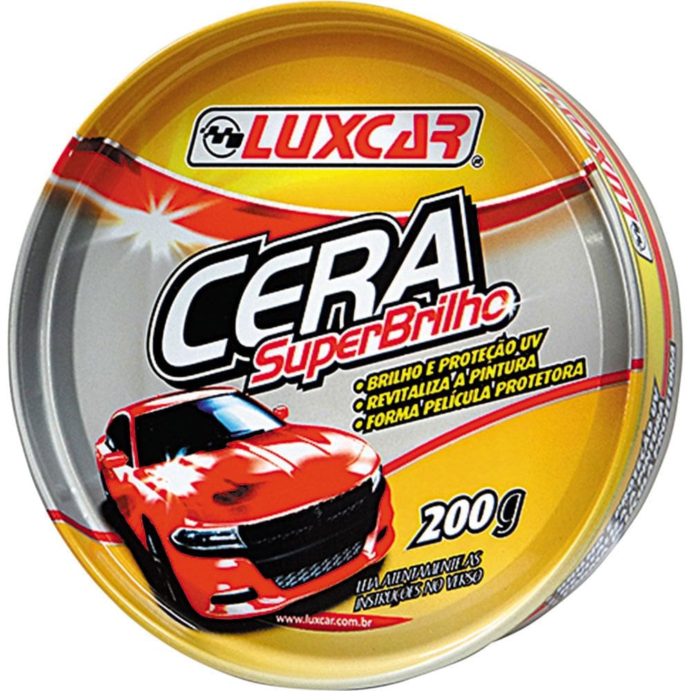 Cera Pasta SuperBrilho 4267 200g Luxcar