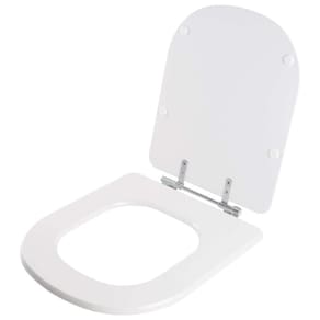 Assento Sanitário Square Branco para vaso Sanitex