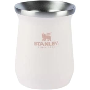 Cuia Stanley Térmica Matte Aço Inox 236ml Terere Chimarrão Rose Quartz