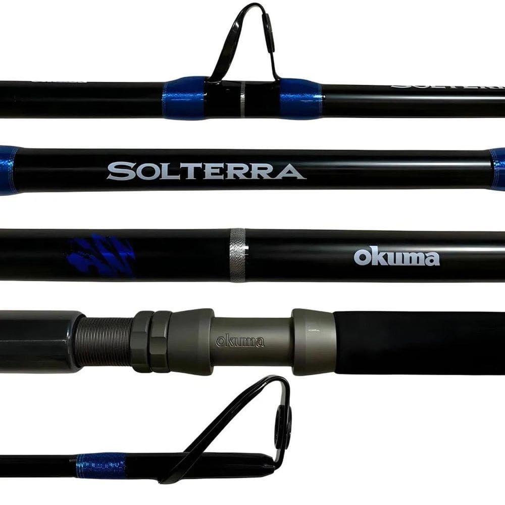 Vara Carretilha Pesca Pesada Okuma Solterra 6`0" 1,83m 40-80 Lb Inteiriça