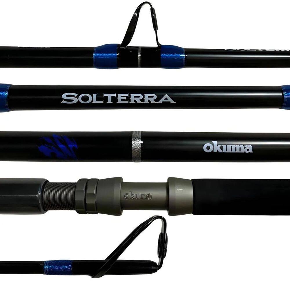 Vara Carretilha Pesca Pesada Okuma Solterra 6`0" 1,83 60-120 Lb Inteiriça