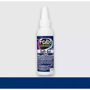 Corante Liquido em Gel Comestível Concentrado Soft Gel Fab 60g Azul Marinho